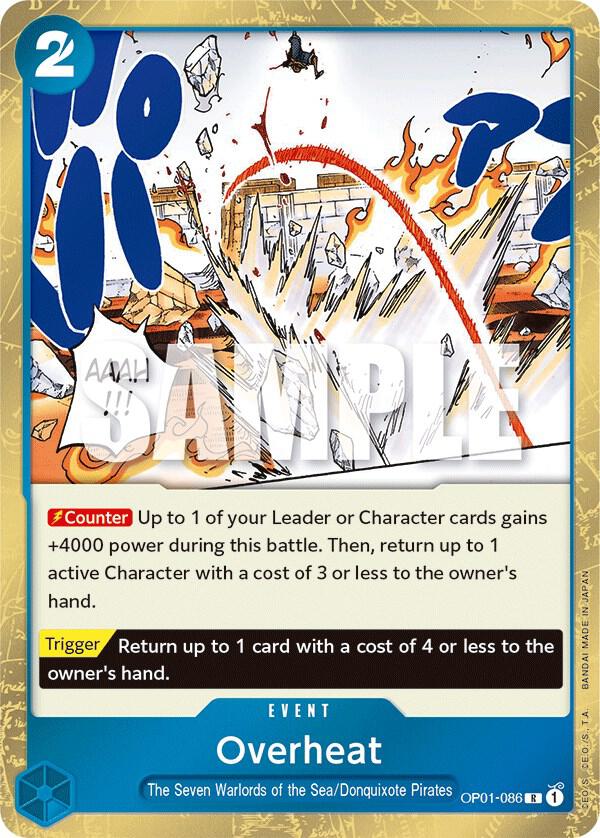 Overheat card artwork