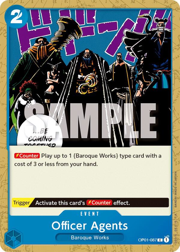 Officer Agents card artwork