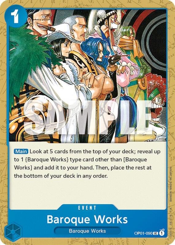 Baroque Works card artwork