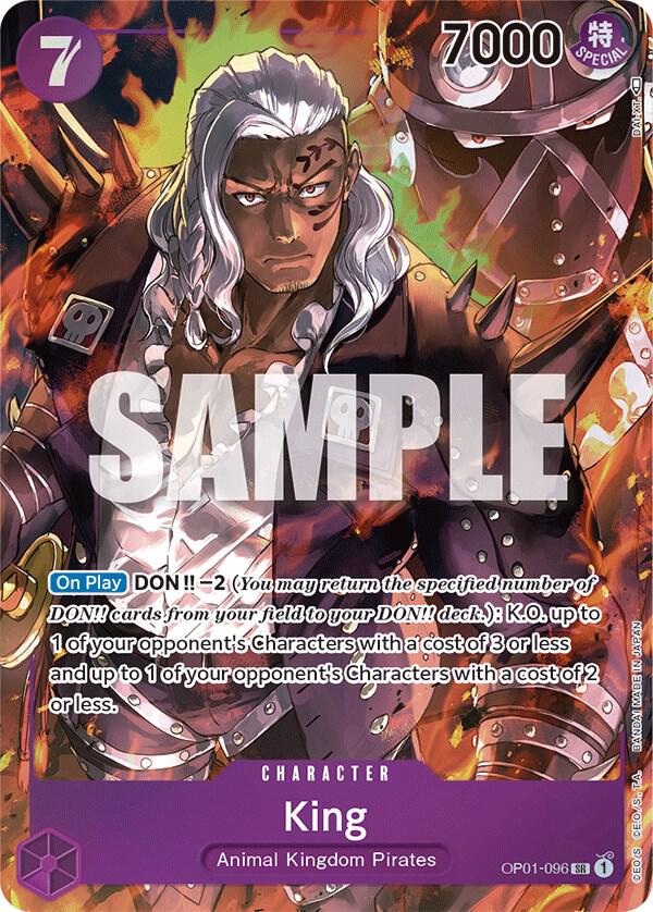 King (096) (Parallel) card artwork