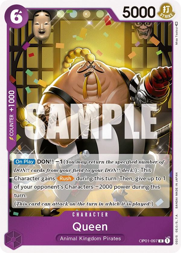 Queen card artwork