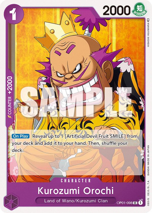 Kurozumi Orochi card artwork