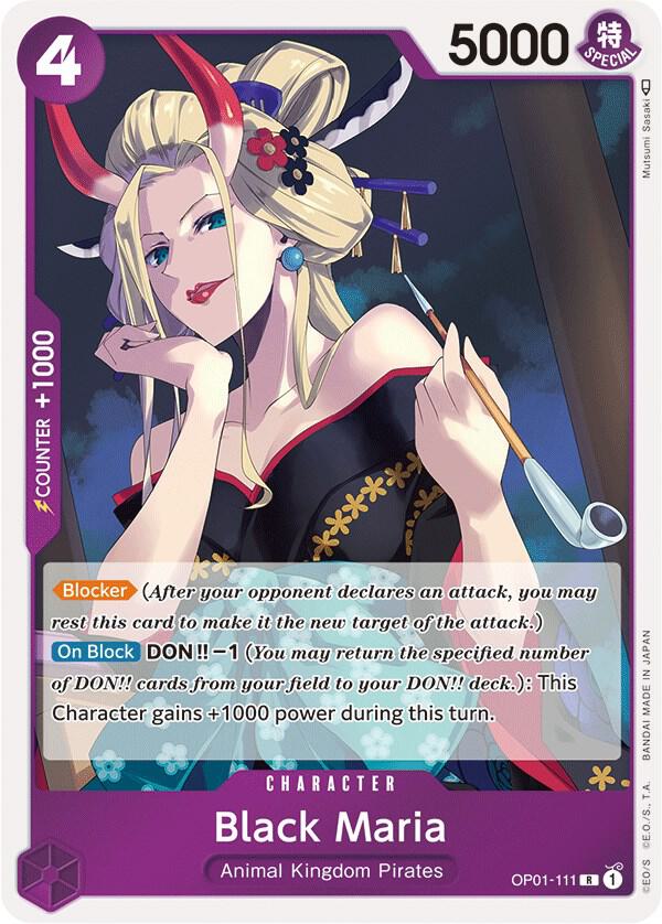 Black Maria card artwork