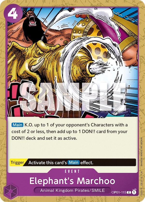 Elephant's Marchoo card artwork