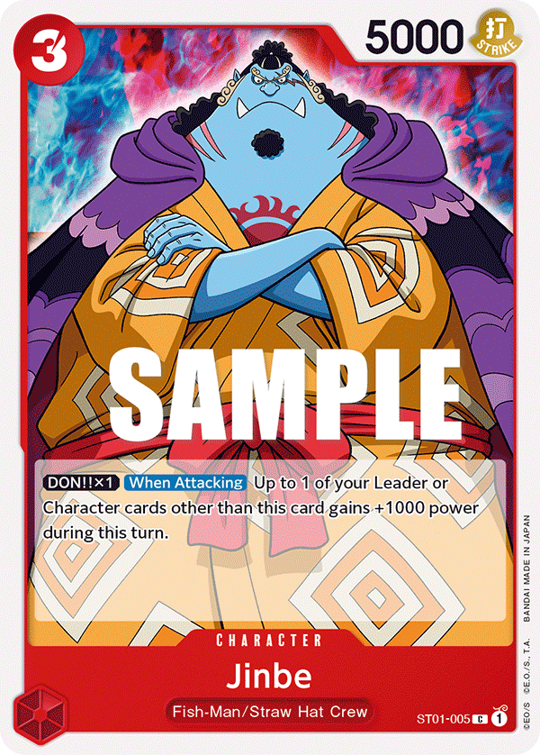 Jinbe card artwork