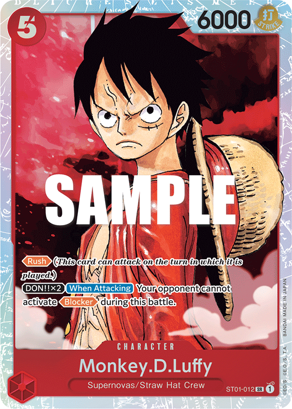 Monkey.D.Luffy (012) card artwork