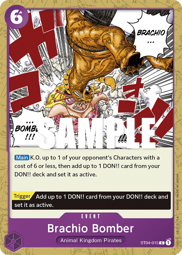 Brachio Bomber card artwork