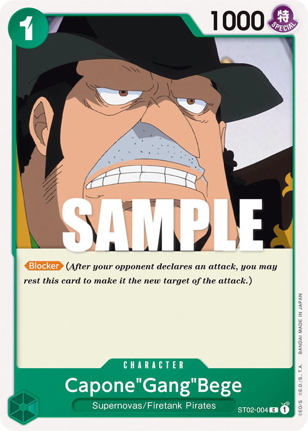 Capone"Gang"Bege card artwork