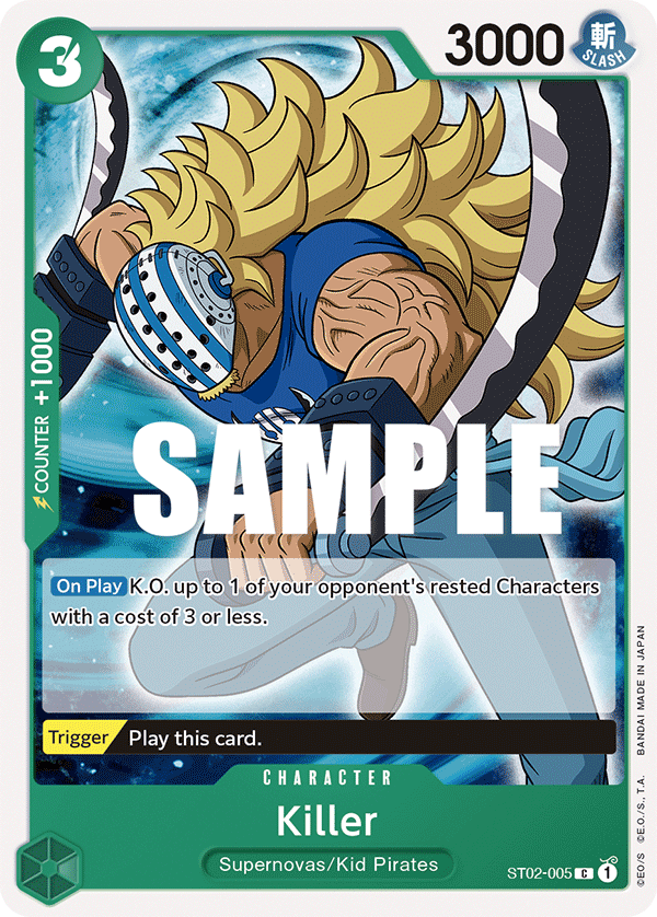 Killer card artwork