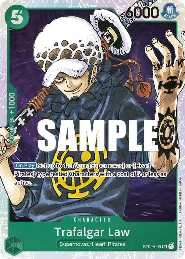 Trafalgar Law card artwork