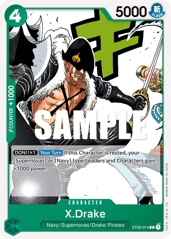 X.Drake card artwork