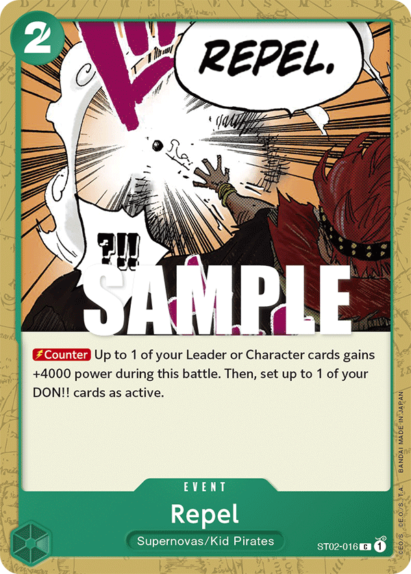 Repel card artwork