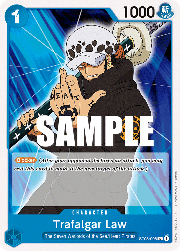 Trafalgar Law card artwork