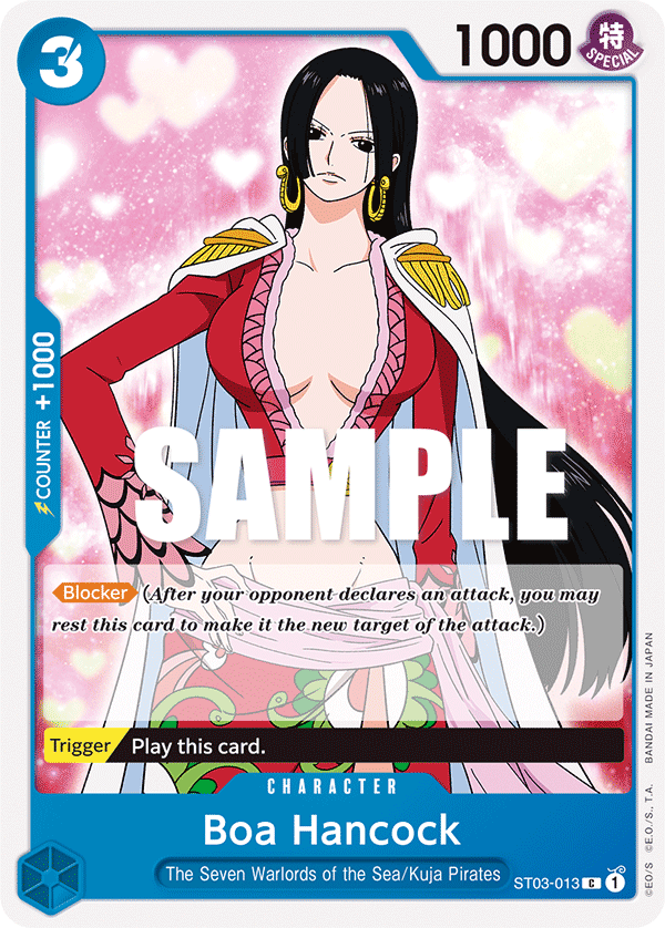 Boa Hancock card artwork
