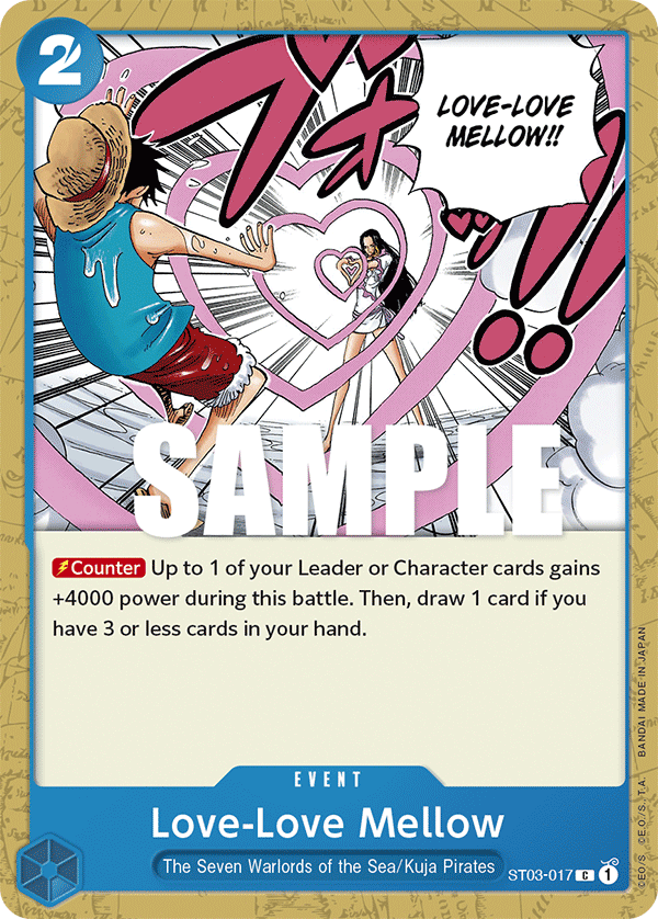 Love-Love Mellow card artwork